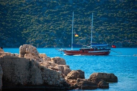 Notre bateau nous attend bateau Marche en Croatie (Vidas)
